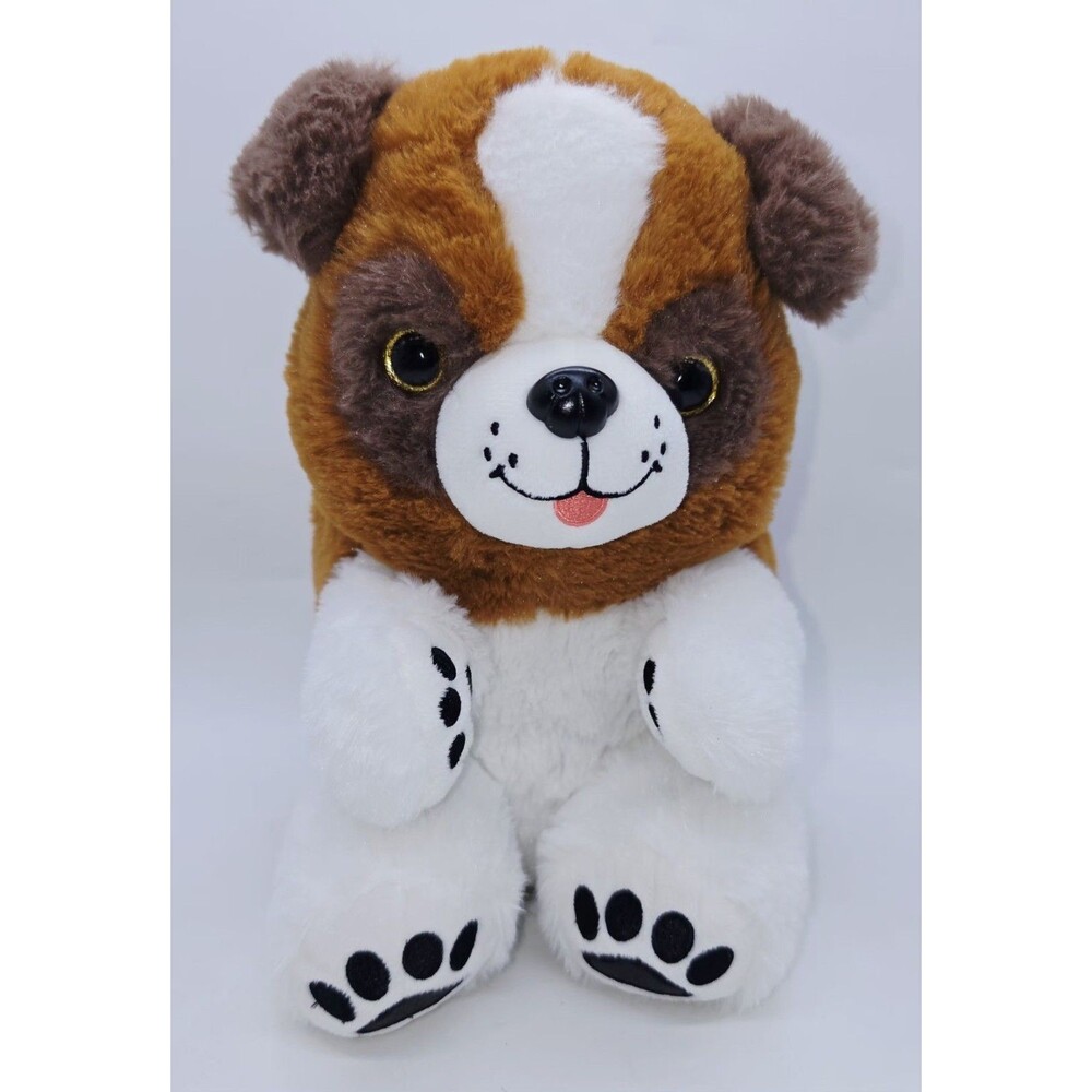 Peek-A-Boo Toys Glitter Paws St Bernard Dog Plush Stuffed Animal GP-3100